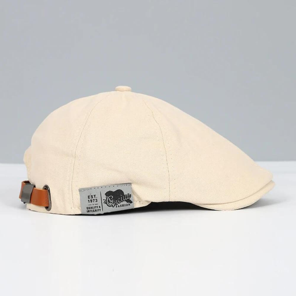 Herren-Schiebermütze – Vintage-Stil mit verstellbarem Riemen