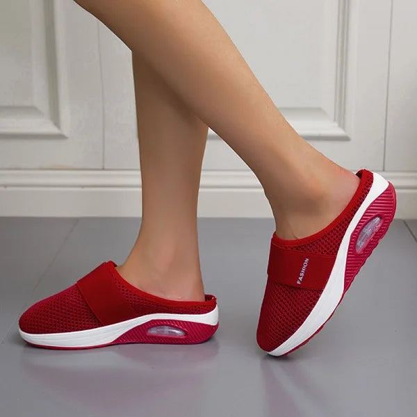 Damen Orthopädische Sandalen Luftkissen Slipper Komfort Sommer