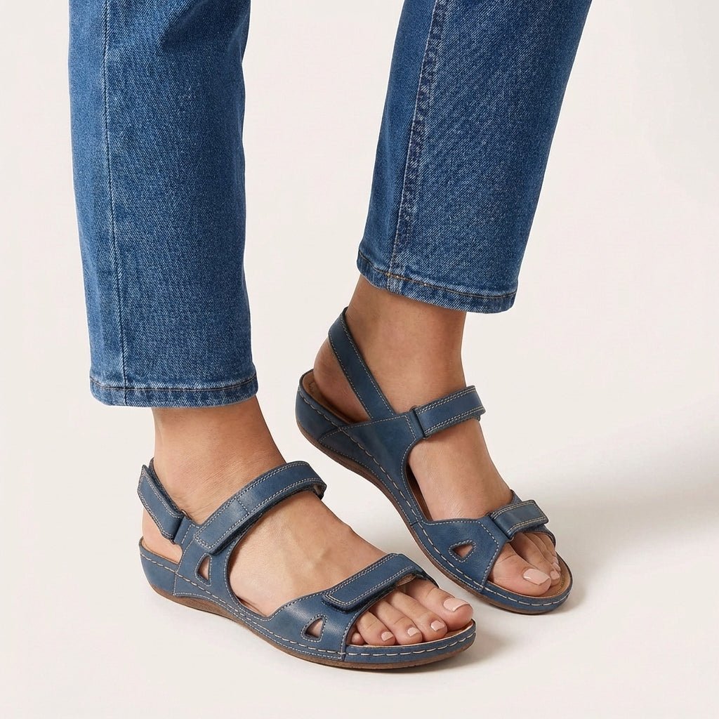 Damen Orthopädische Sandalen Verstellbarer Riemen Komfort