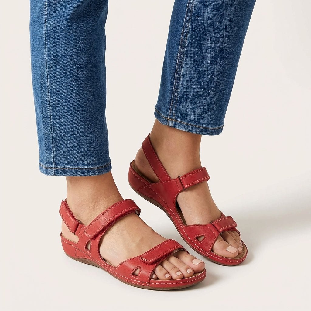 Damen Orthopädische Sandalen Verstellbarer Riemen Komfort