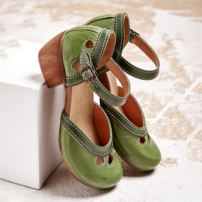 Orthopädische Damen Flatsandalen mit niedrigem Absatz Komfortables und Stilvolles Design