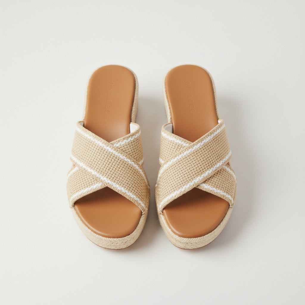 The Solstice Weaver Espadrille Wedge