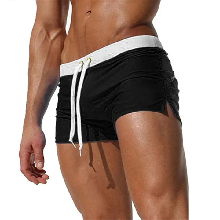 Herren Schnelltrocknende Badeshorts - Leichte mit Verstellbarem Bund