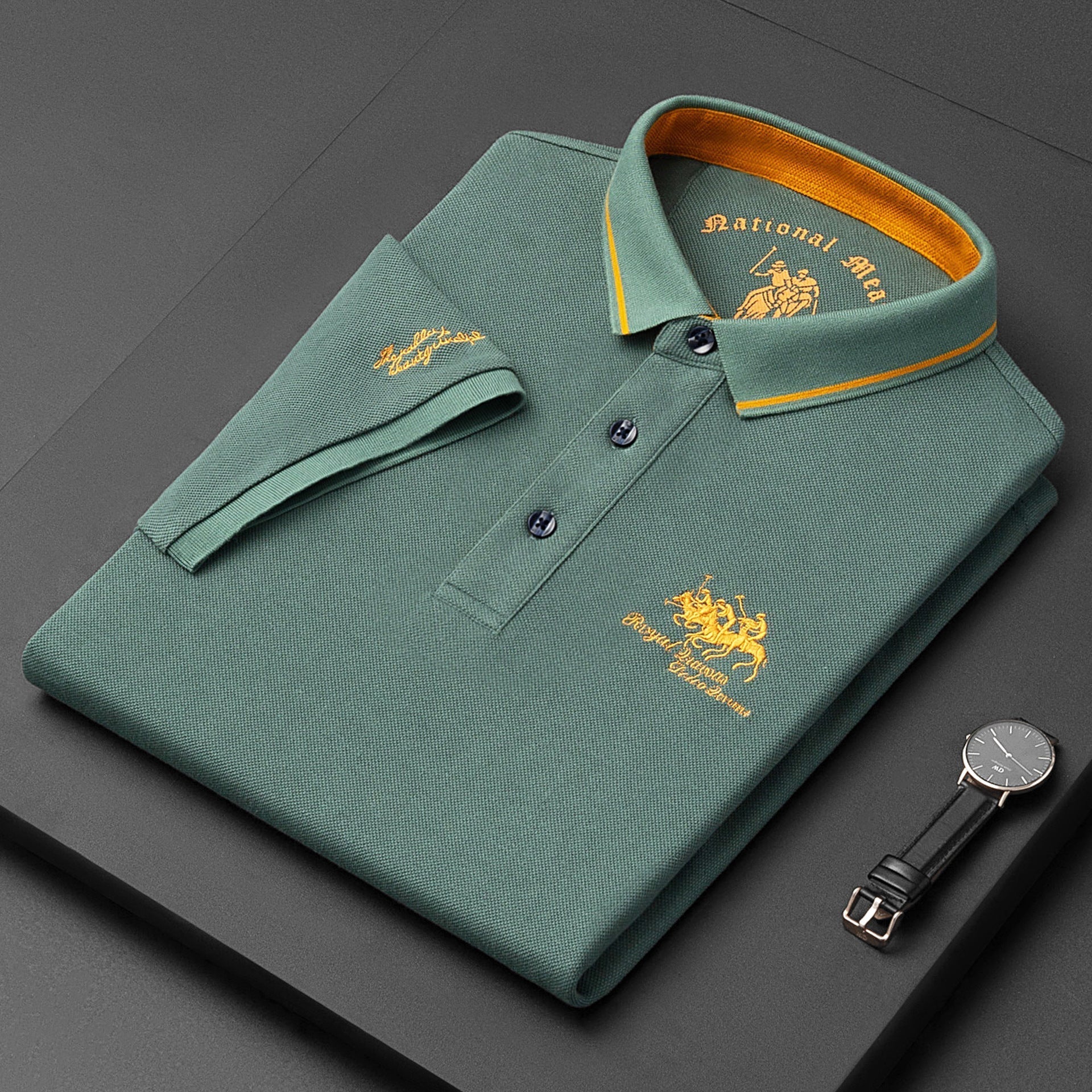 Herren Poloshirt - Schmale Passform mit kurzen Ärmeln