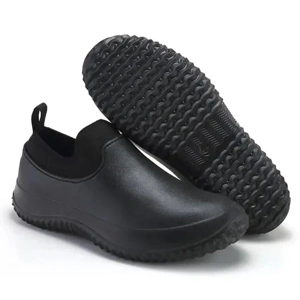 Unisex Wasserdichte Slip-On Arbeitsschuhe Rutschfestes und Leichtes Design