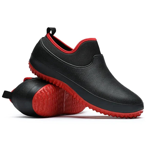 Unisex Wasserdichte Slip-On Arbeitsschuhe Rutschfestes und Leichtes Design